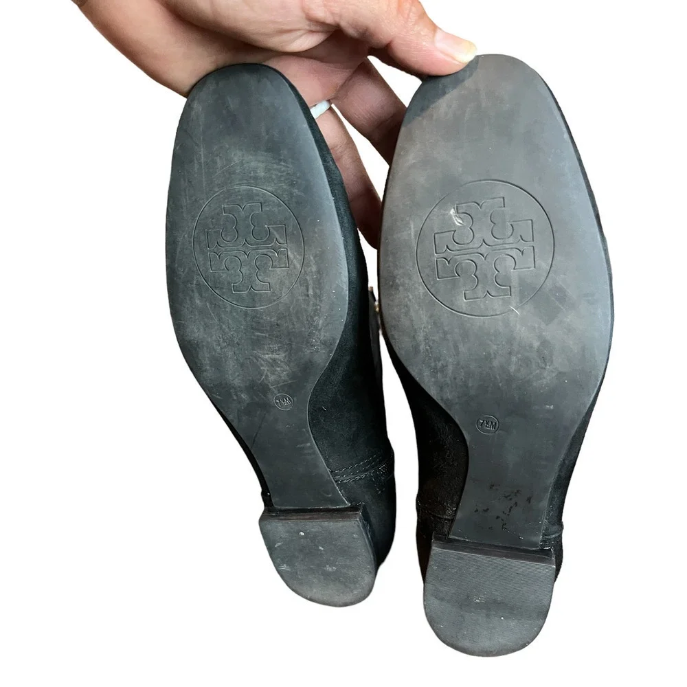 Tory Burch Selma Suede Boots -#4196